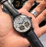 Best Quality Patek Philippe Double Tourbillon 42mm Watches Black Case